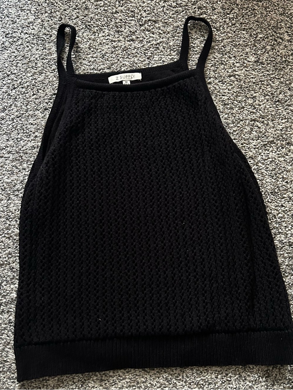 Z Supply Black Sweater Tank